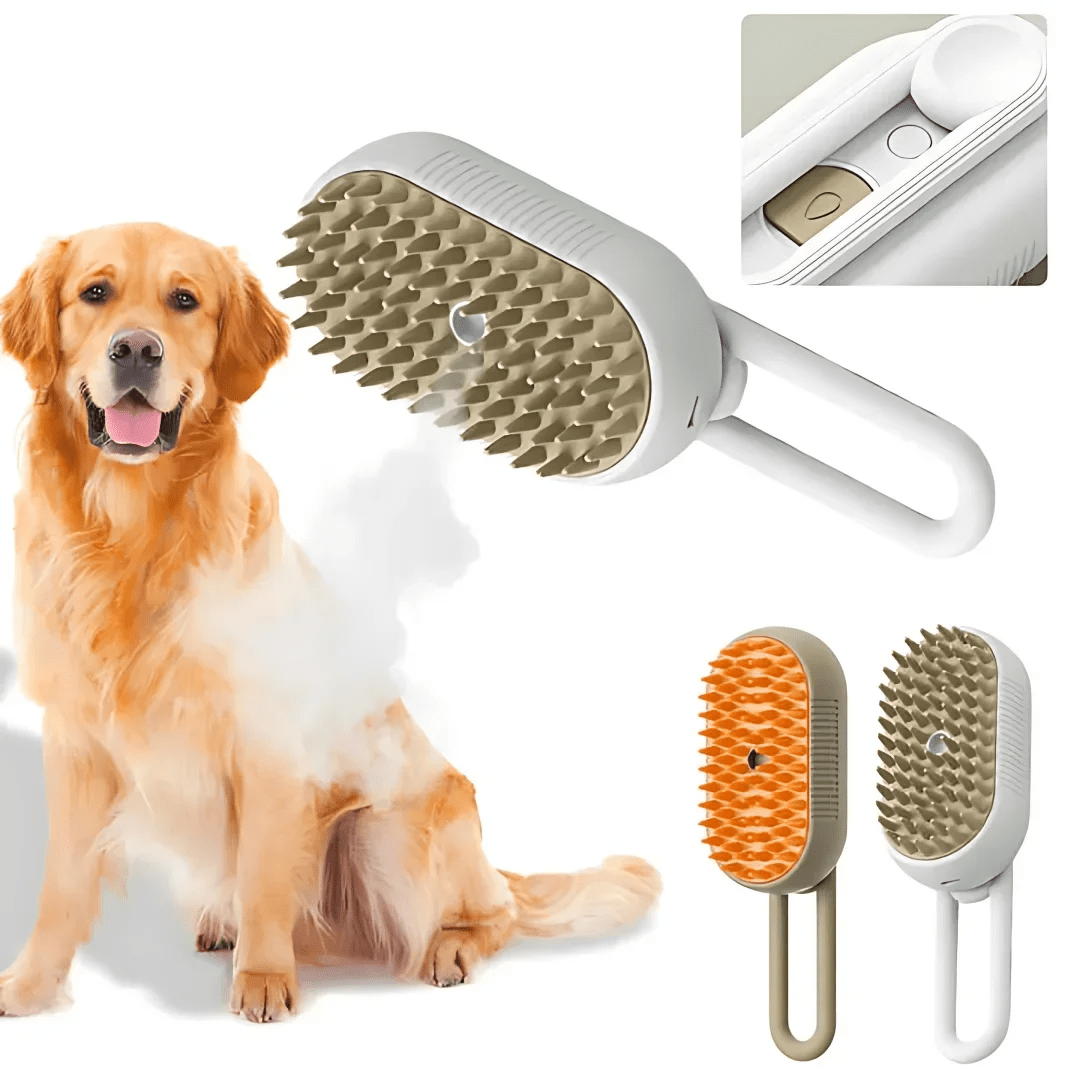 Cat & Dog Steamy Brush - La Spazzola a Vapore per una Cura Completa del Pelo - Widrop - Mein Shop