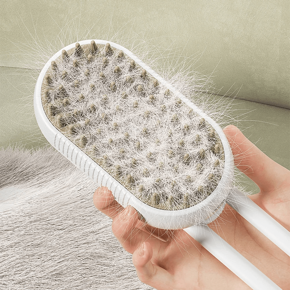 Cat & Dog Steamy Brush - La Spazzola a Vapore per una Cura Completa del Pelo - Widrop - Mein Shop