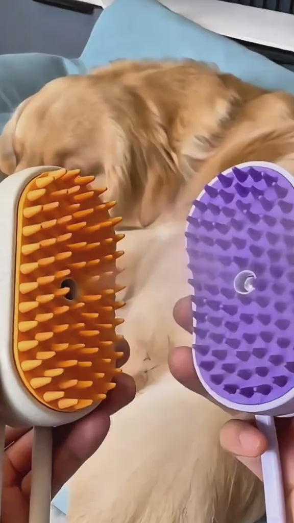 Cat & Dog Steamy Brush - La Spazzola a Vapore per una Cura Completa del Pelo - Widrop